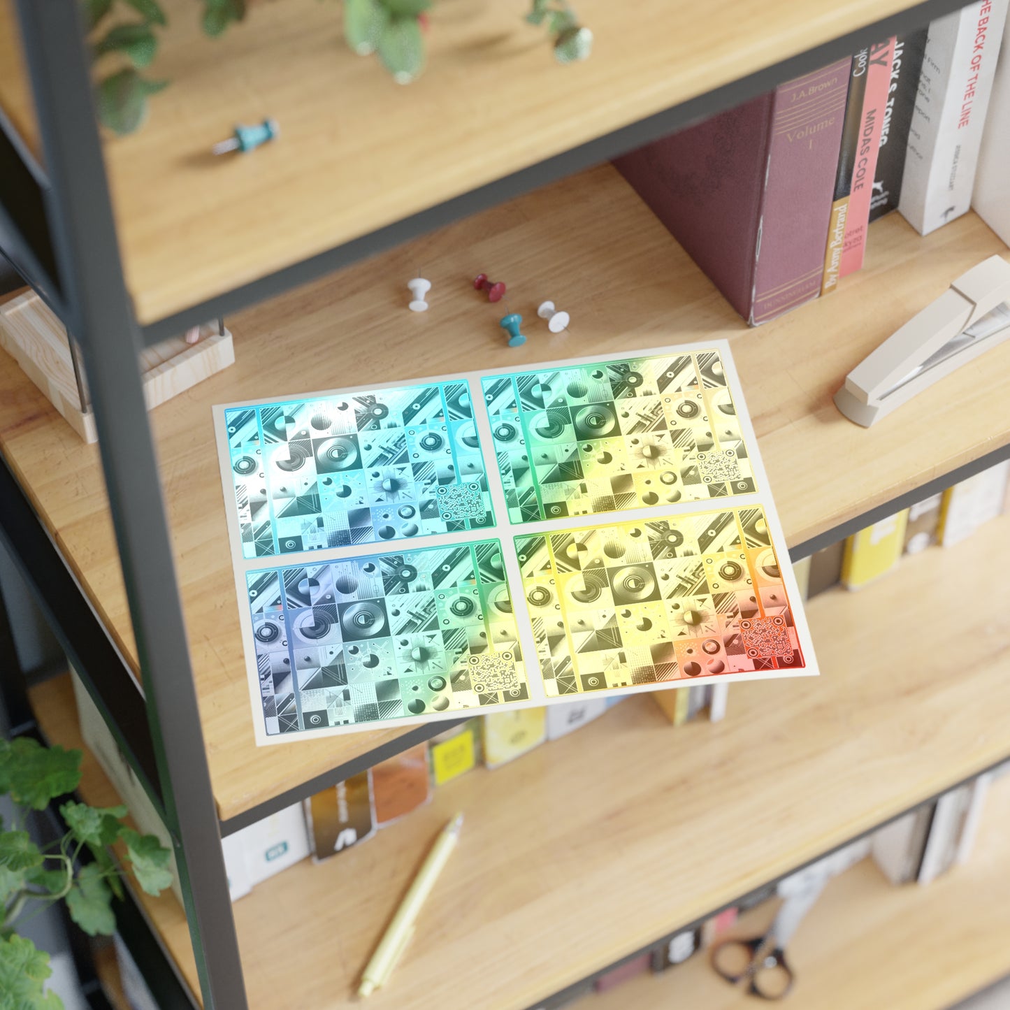 Digital Minimalism Minimalist Tech Sticker Sheets - 8404 Design-66