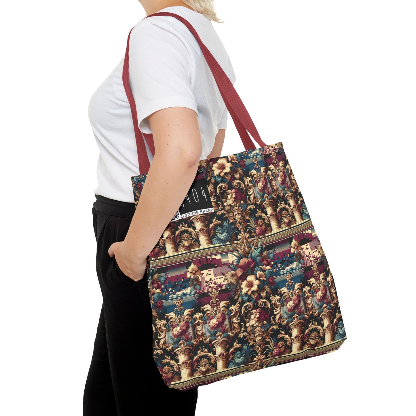 Digital Renaissance Modern Baroque Fusion Tote Bag - 8404 Design-58
