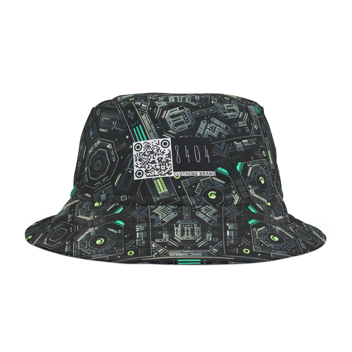 Tech Noir Tech-Forward Minimalism Bucket Hat - 8404 Design-52