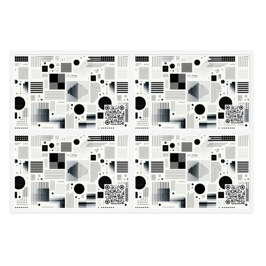 Digital Minimalism Minimalist Tech Sticker Sheets - 8404 Design-60