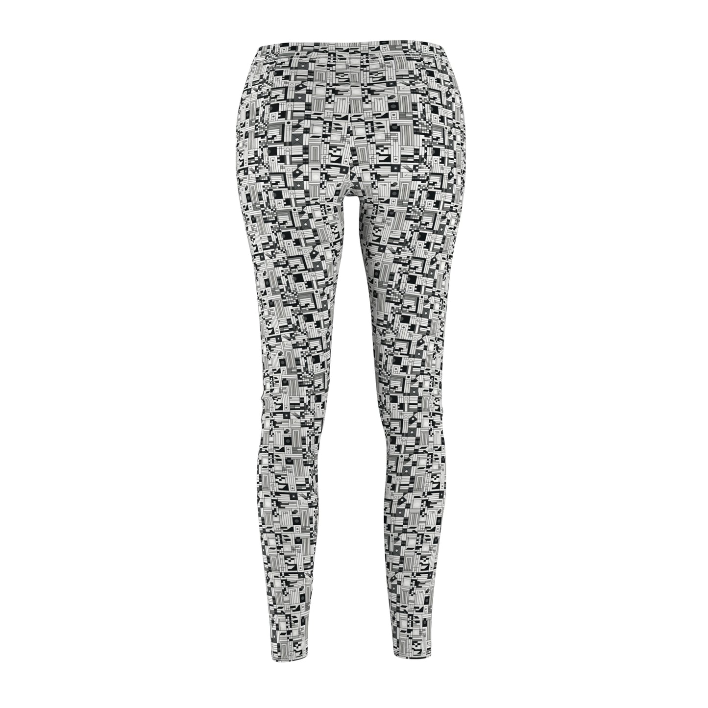 Digital Minimalism Minimalist Tech Women's Cut & Sew Casual Leggings - 8404 Design-43
