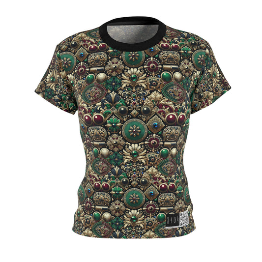Neo-Dandyism Modern Dandy Streetwear Women's Cut & Sew Tee - 8404 Design-54