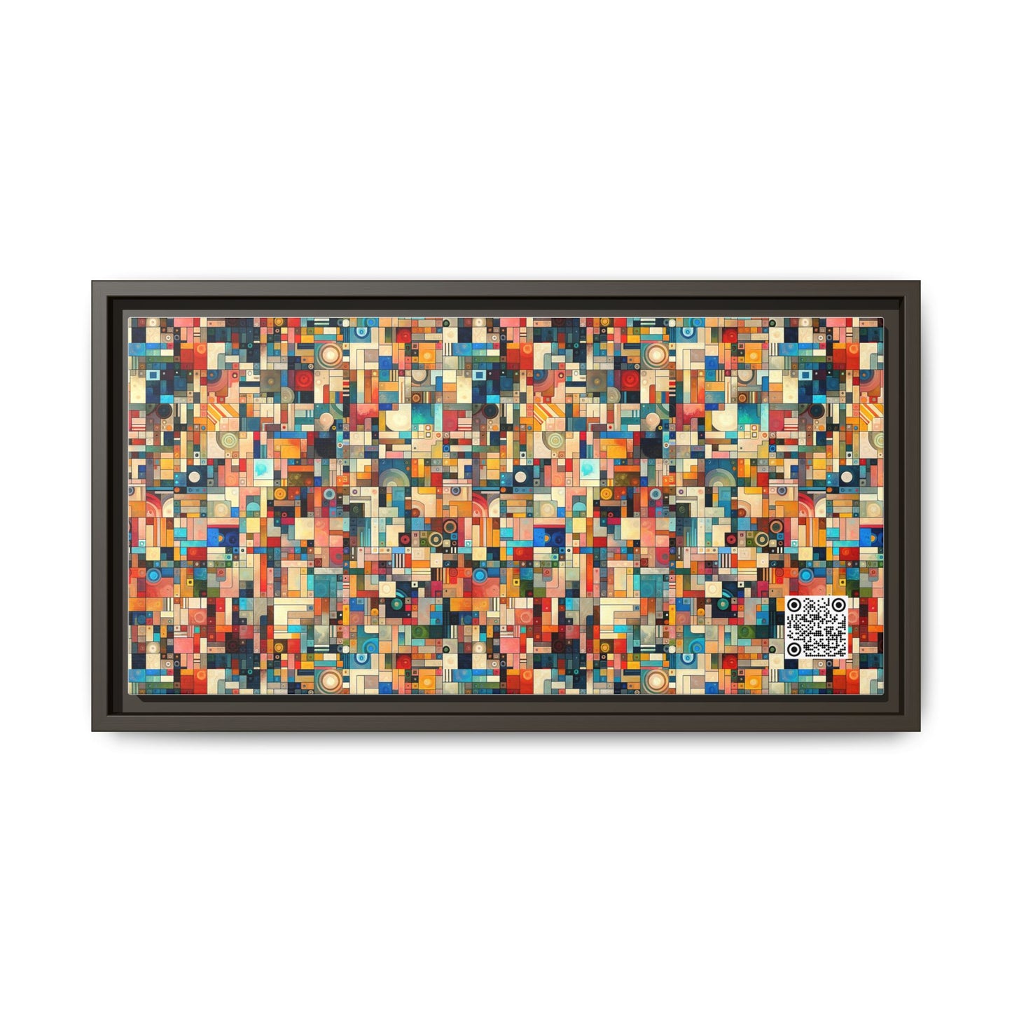 Digital Artistic Expression Artistic Streetwear Matte Canvas, Framed (multi-Color) - 8404 Design-46 B