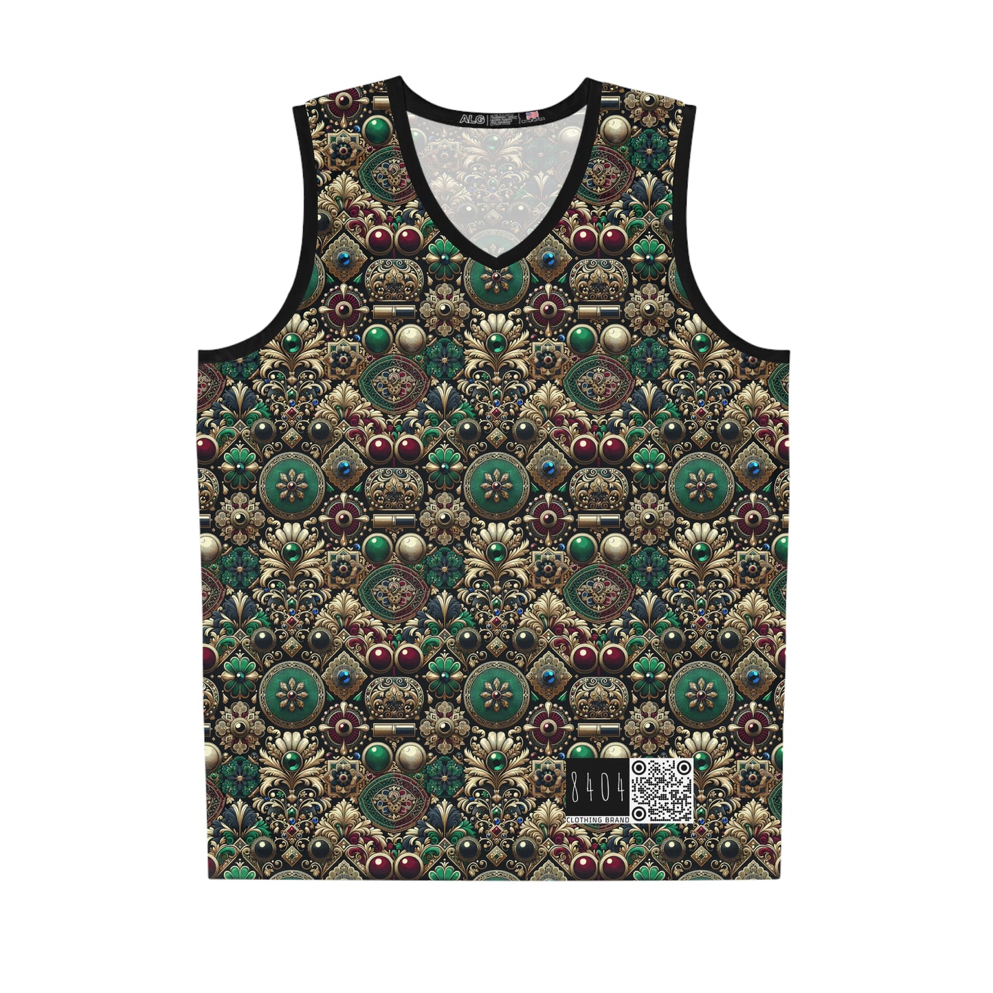 Neo-Dandyism Modern Dandy Streetwear Basketball Jersey - 8404 Design-54