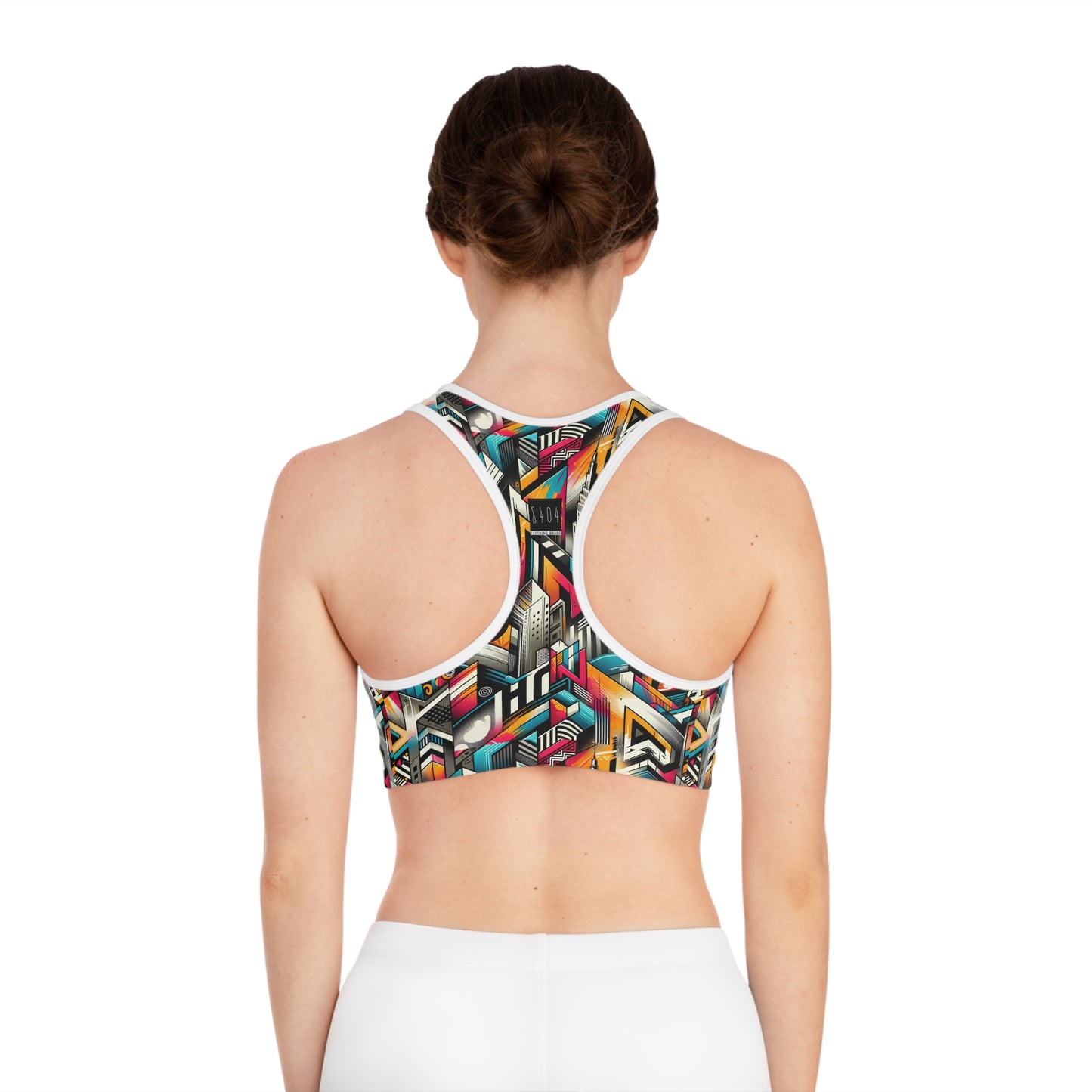 Graffiti Revival Urban Street Art Sports Bra - 8404 Design-62