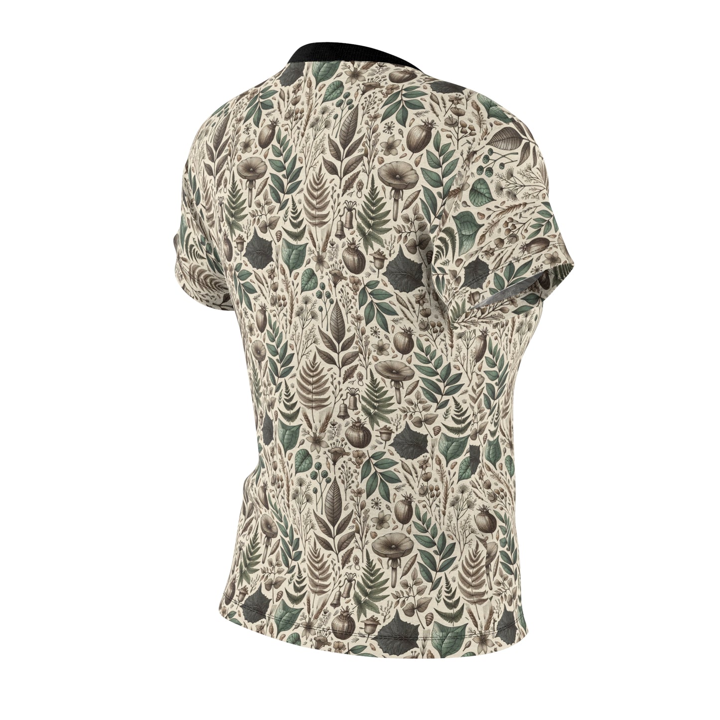 Sustainable Streetwear Modern Eco-Conscious Women's Cut & Sew Tee - 8404 Design-57