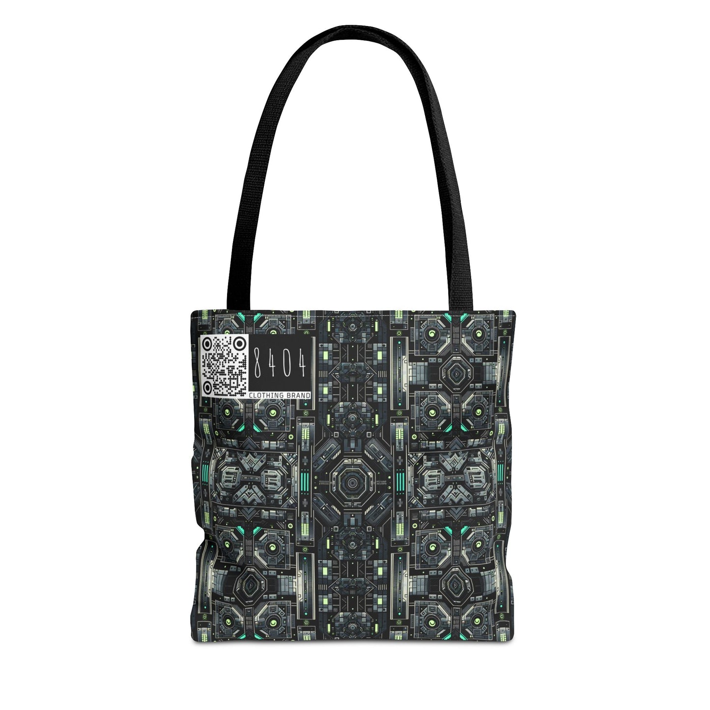 Tech Noir Tech-Forward Minimalism Tote Bag - 8404 Design-52