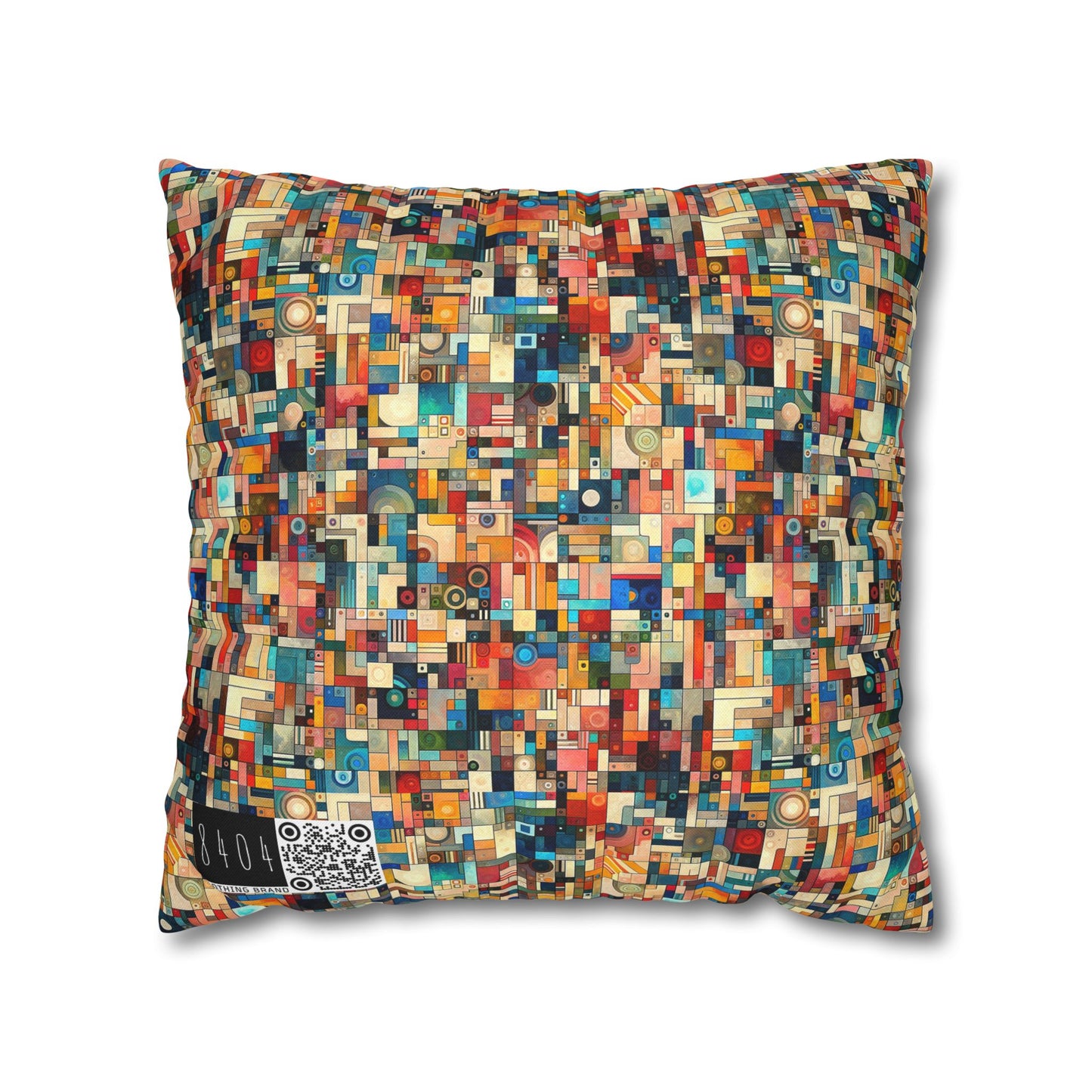 Digital Artistic Expression Artistic Streetwear Spun Polyester Square Pillowcase - 8404 Design-46