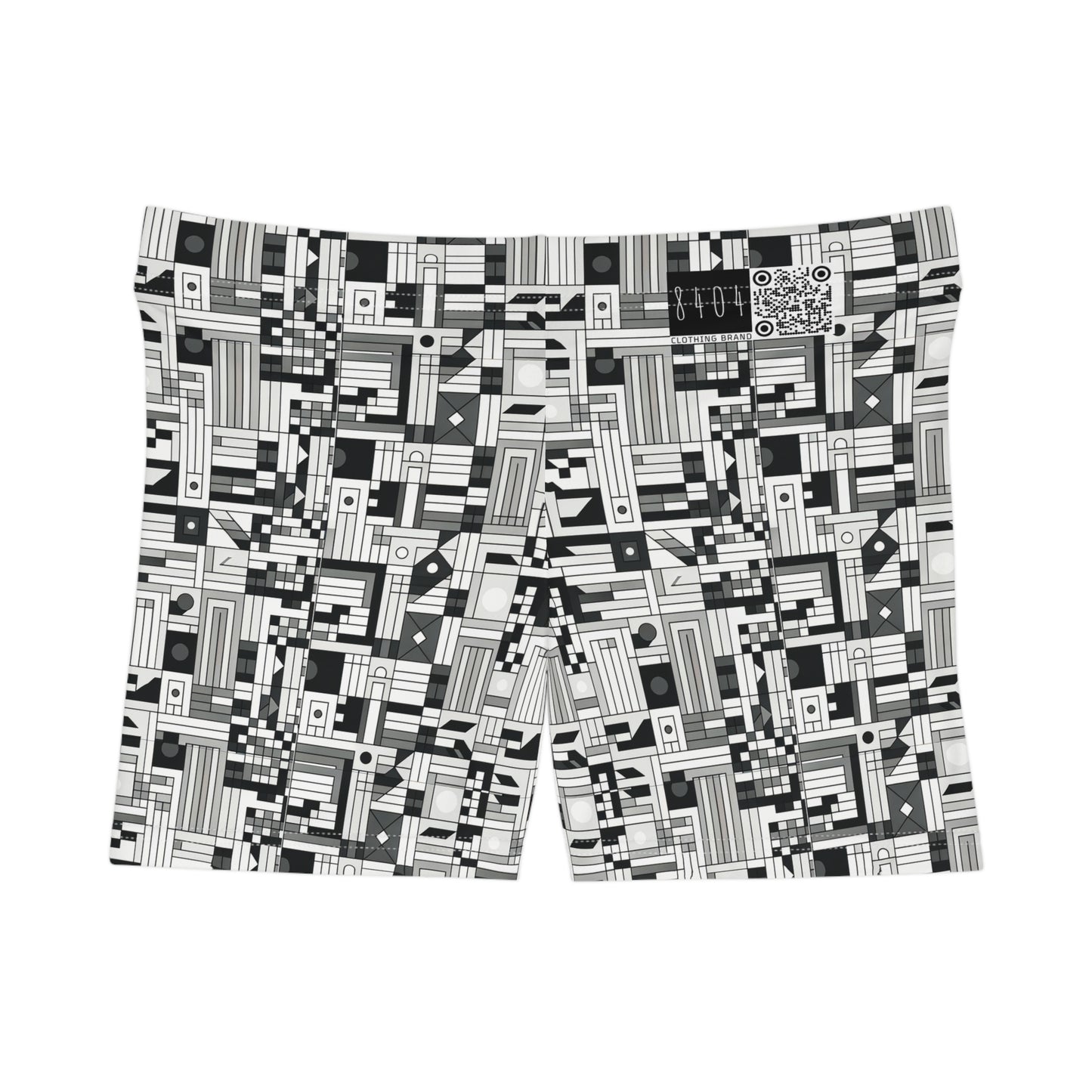 Digital Minimalism Minimalist Tech Women's Shorts - 8404 Design-43