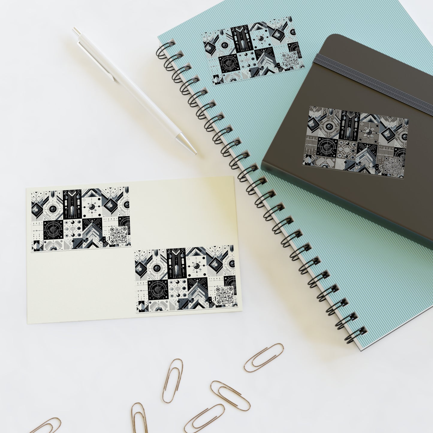 Digital Minimalism Minimalist Tech Sticker Sheets - 8404 Design-50