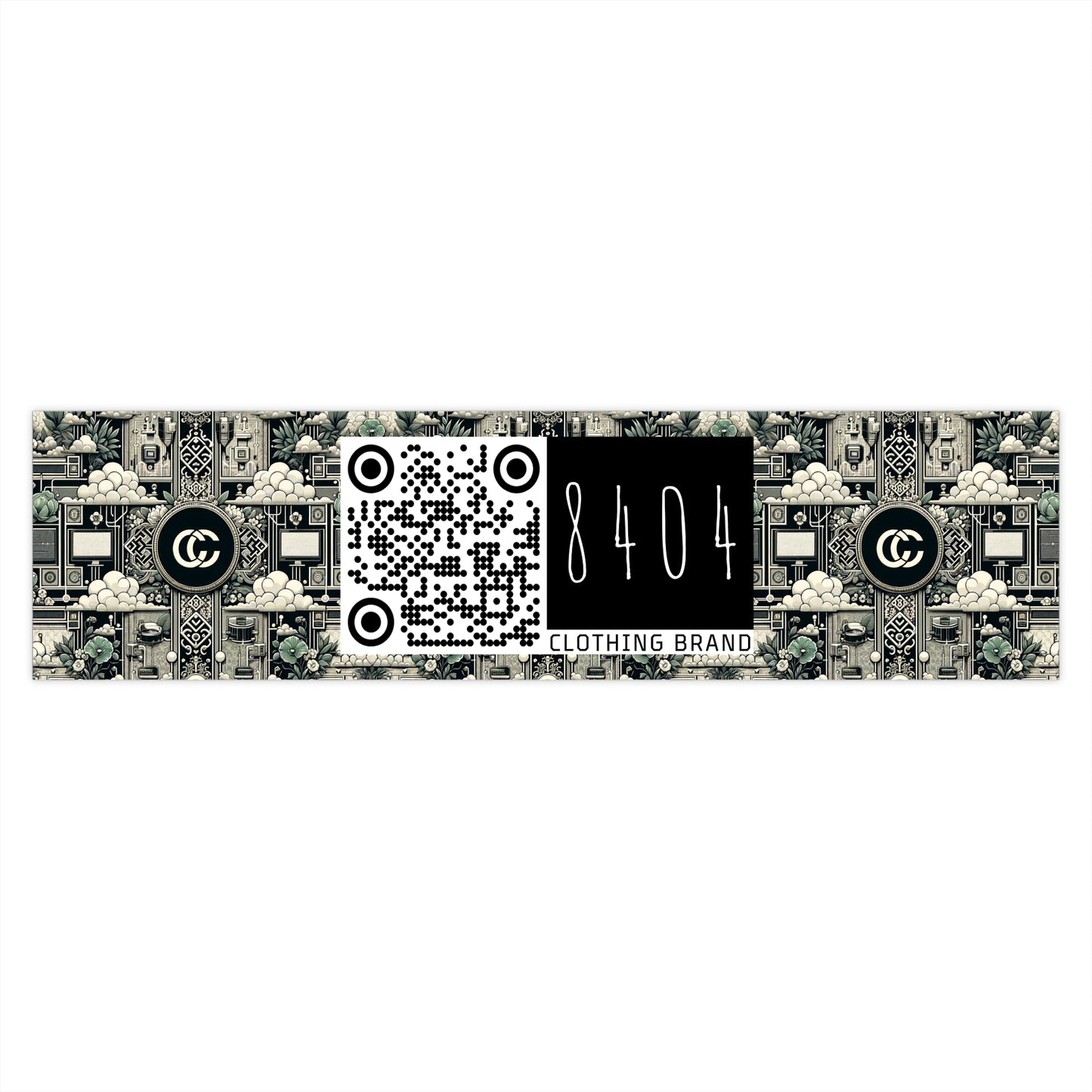 Cyber Garden Party Tech Garden Extravaganza Bumper Sticker - 8404 Design-54