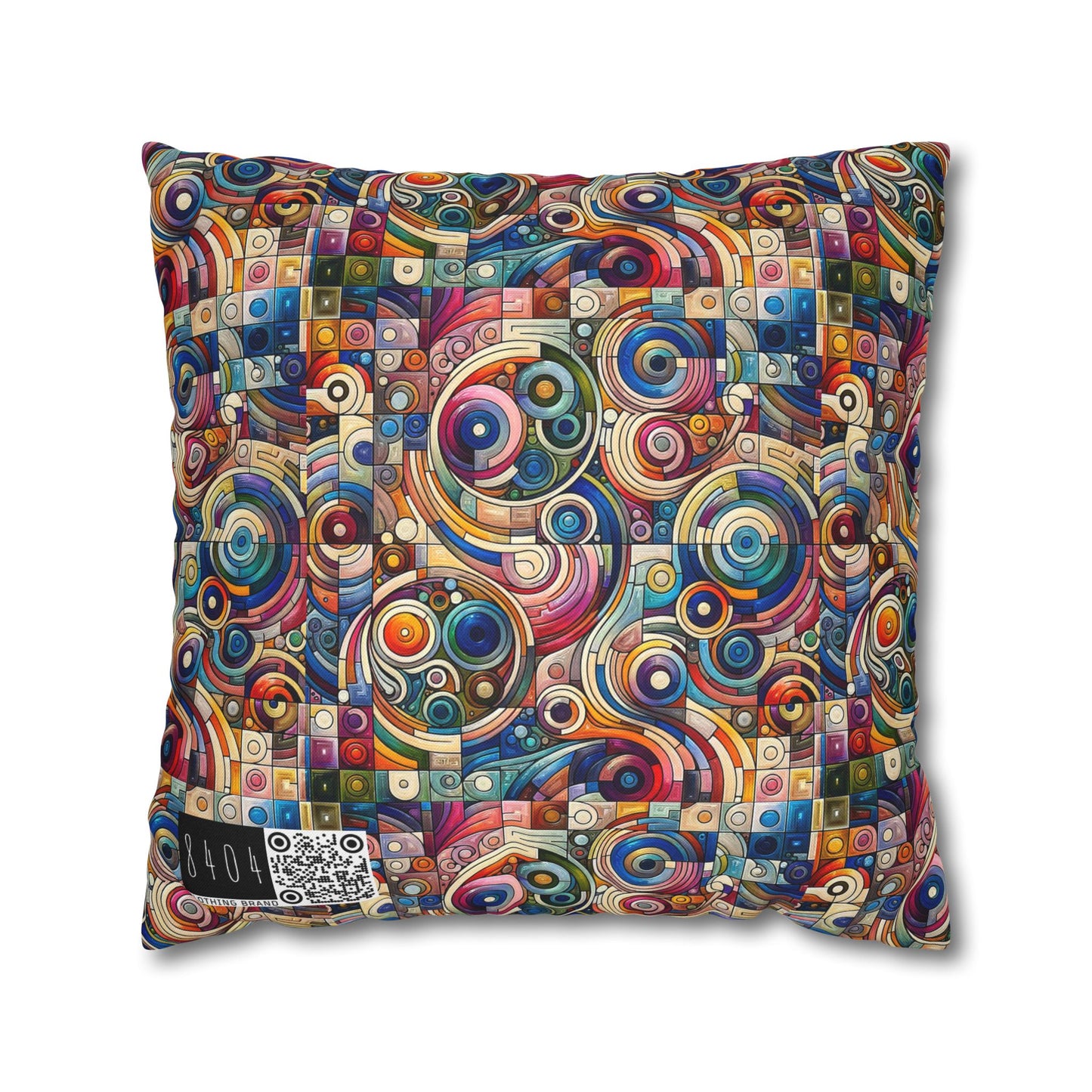Digital Artistic Expression Artistic Streetwear Spun Polyester Square Pillowcase - 8404 Design-49