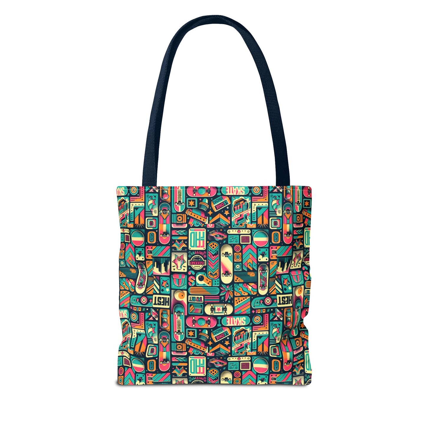 Skate Culture Revival Urban Retro Cool Tote Bag - 8404 Design-61