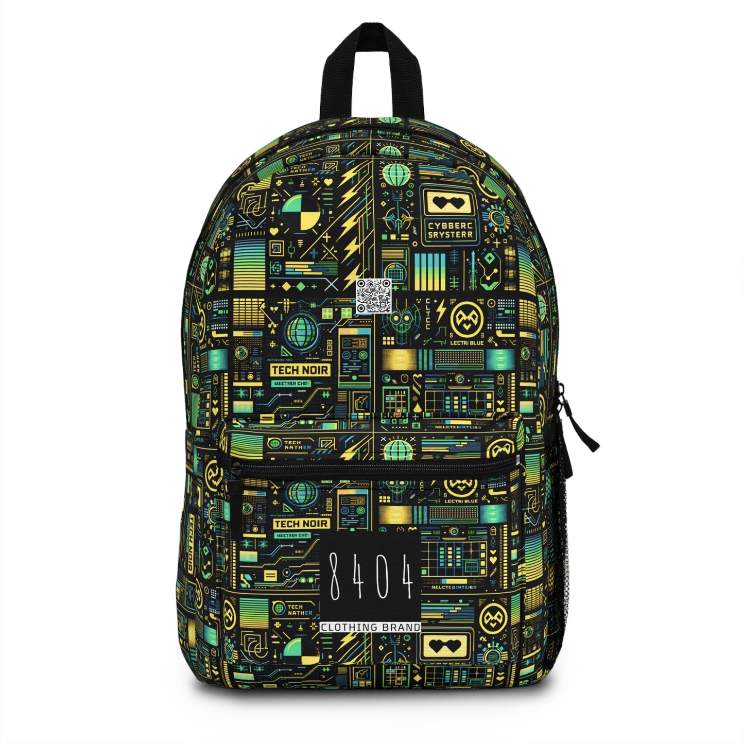 Digital Dystopia Tech Noir Backpack - 8404 Design-57