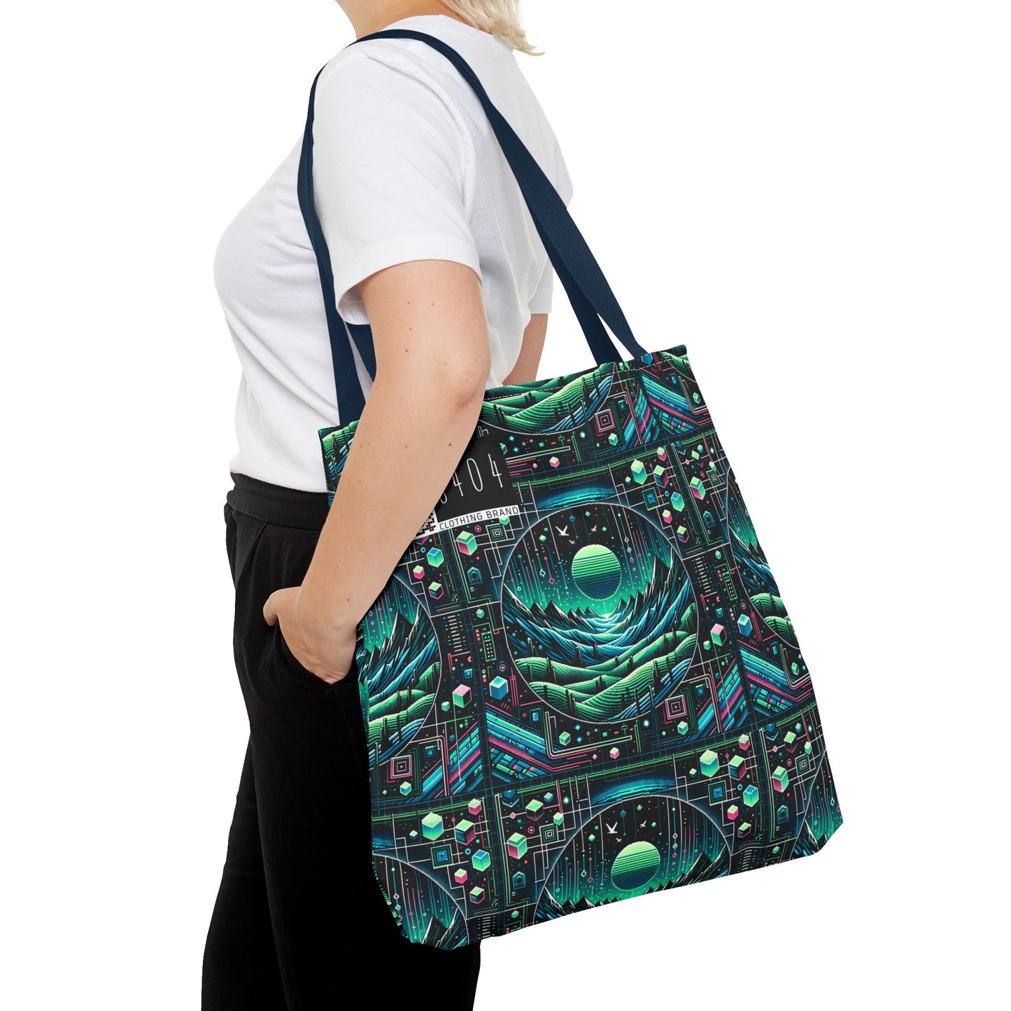 Digital Adventure Graphics Digital Explorer Tote Bag - 8404 Design-59