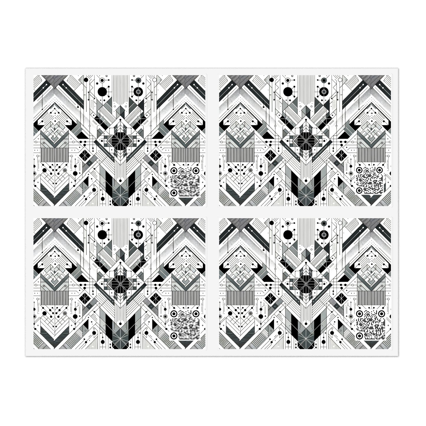 Digital Minimalism Minimalist Tech Sticker Sheets - 8404 Design-59