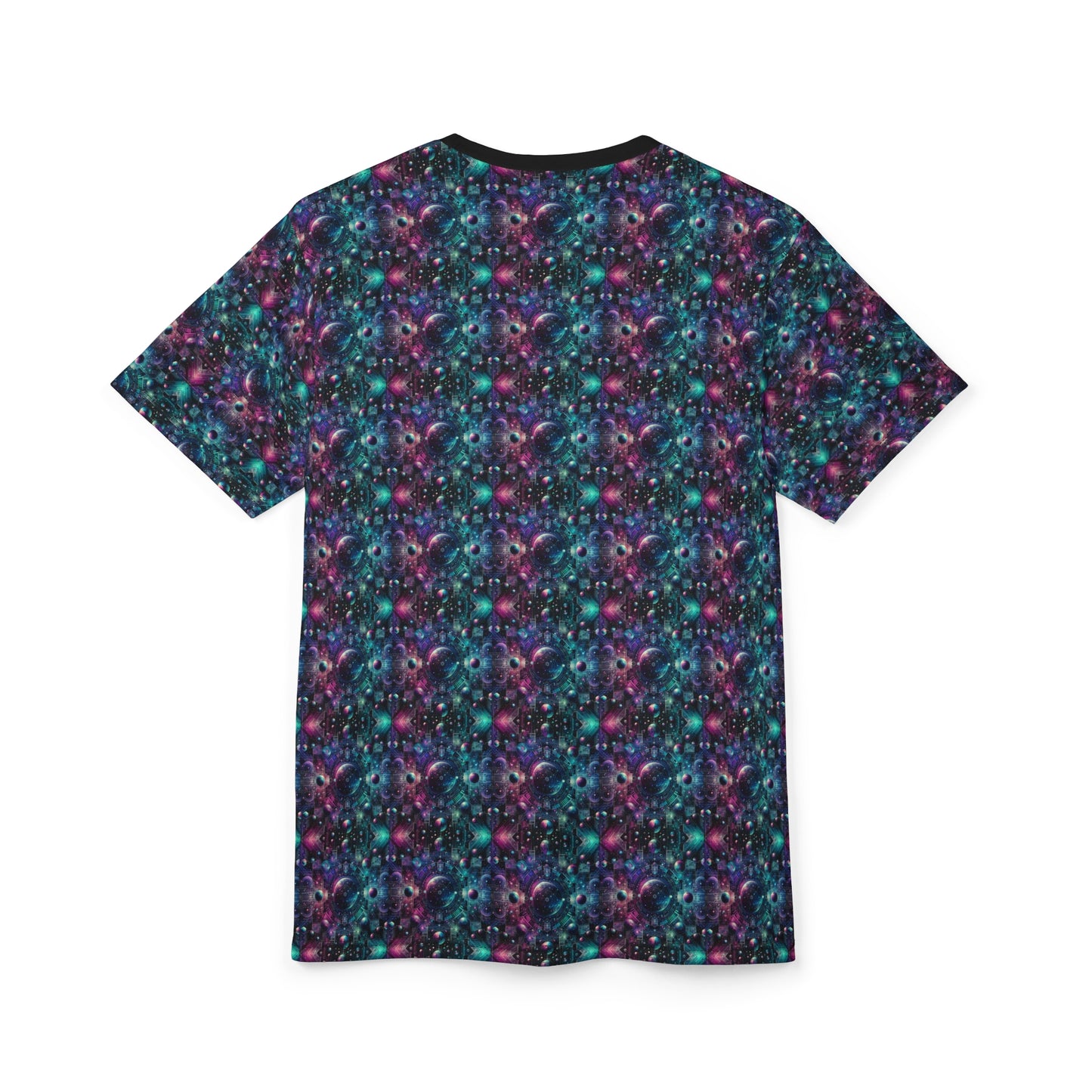 Galactic Hues Tech-forward cosmic fusion Unisex Cut & Sew Tee - 8404 Design-59