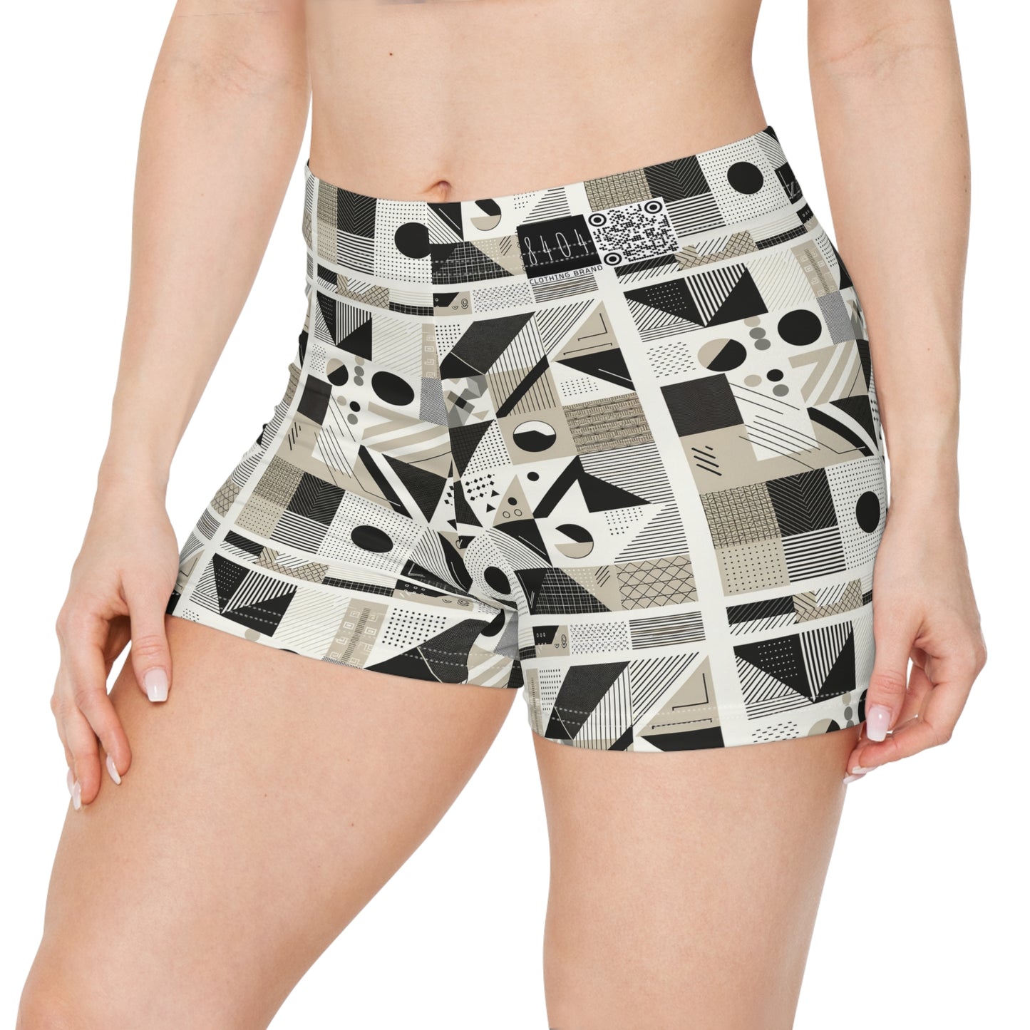 Elevated Athleisure Modern Sophistication With Sporty Elements Women's Shorts - 8404 Design-76