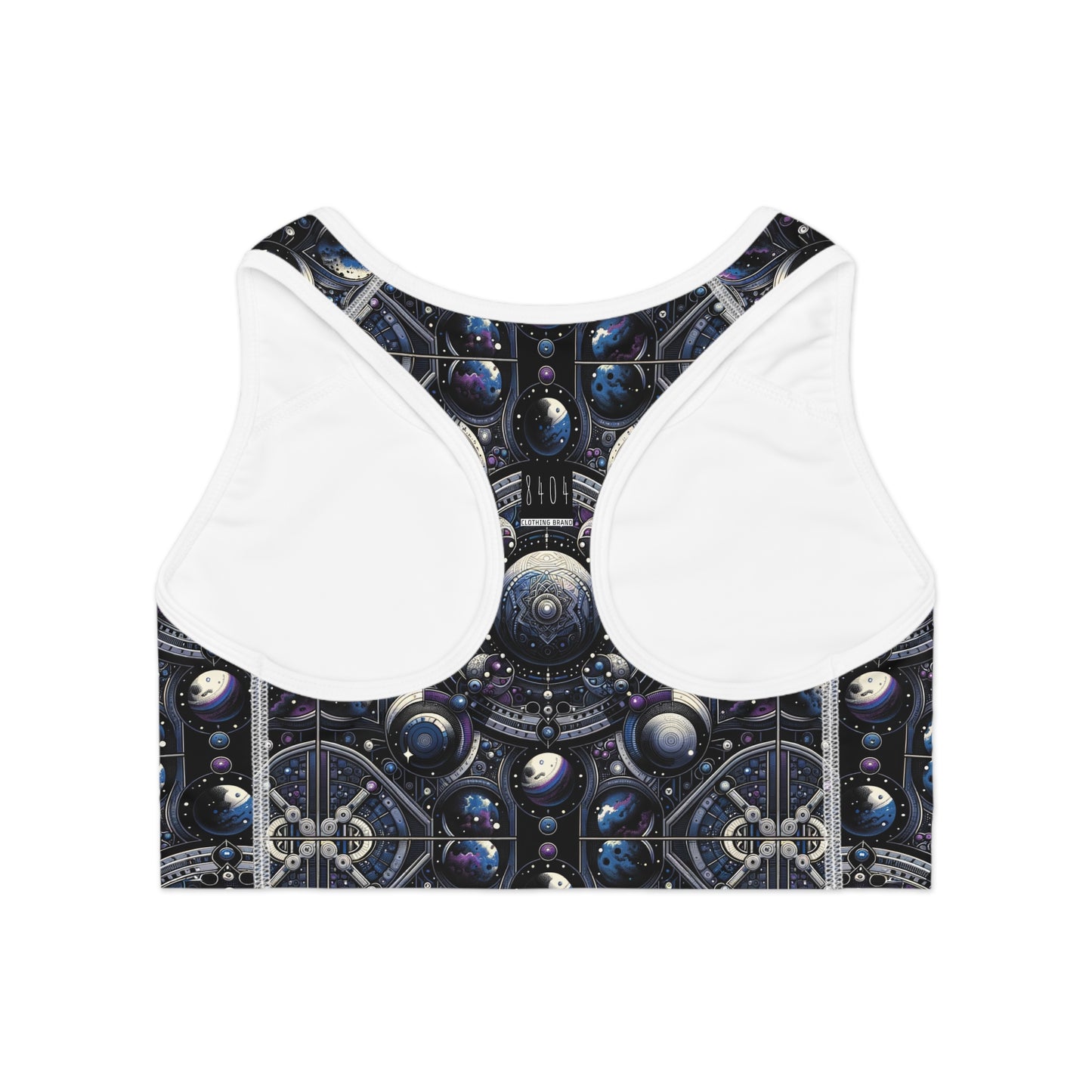 Tech Astronaut Tech-Forward Streetwear Meets Space Exploration Sports Bra - 8404 Design-46