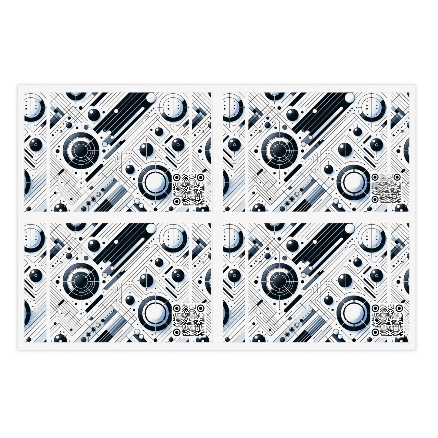 Tech Minimalism Minimalist Tech Sticker Sheets - 8404 Design-70