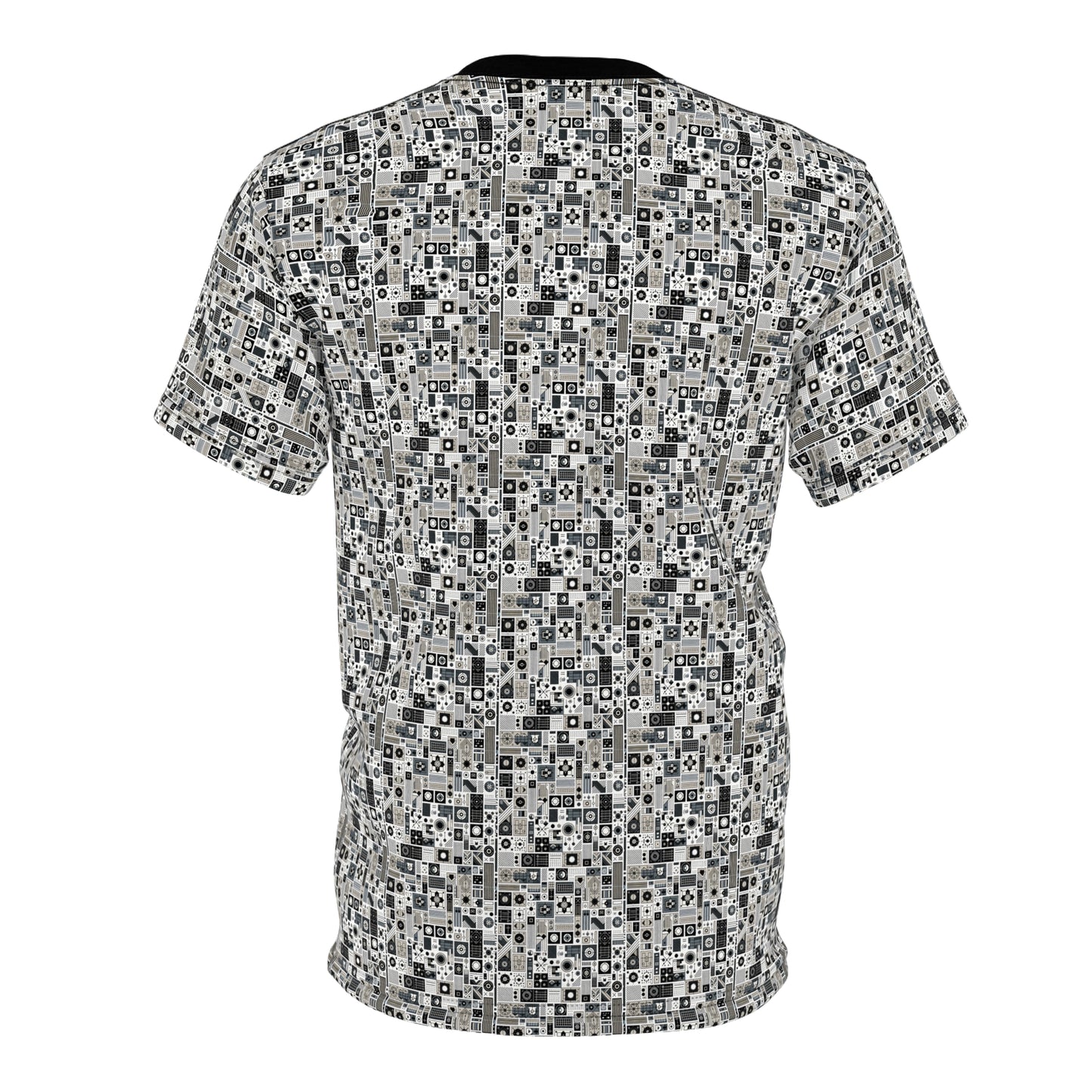 Digital Minimalism Minimalist Tech Unisex Cut & Sew Tee - 8404 Design-45
