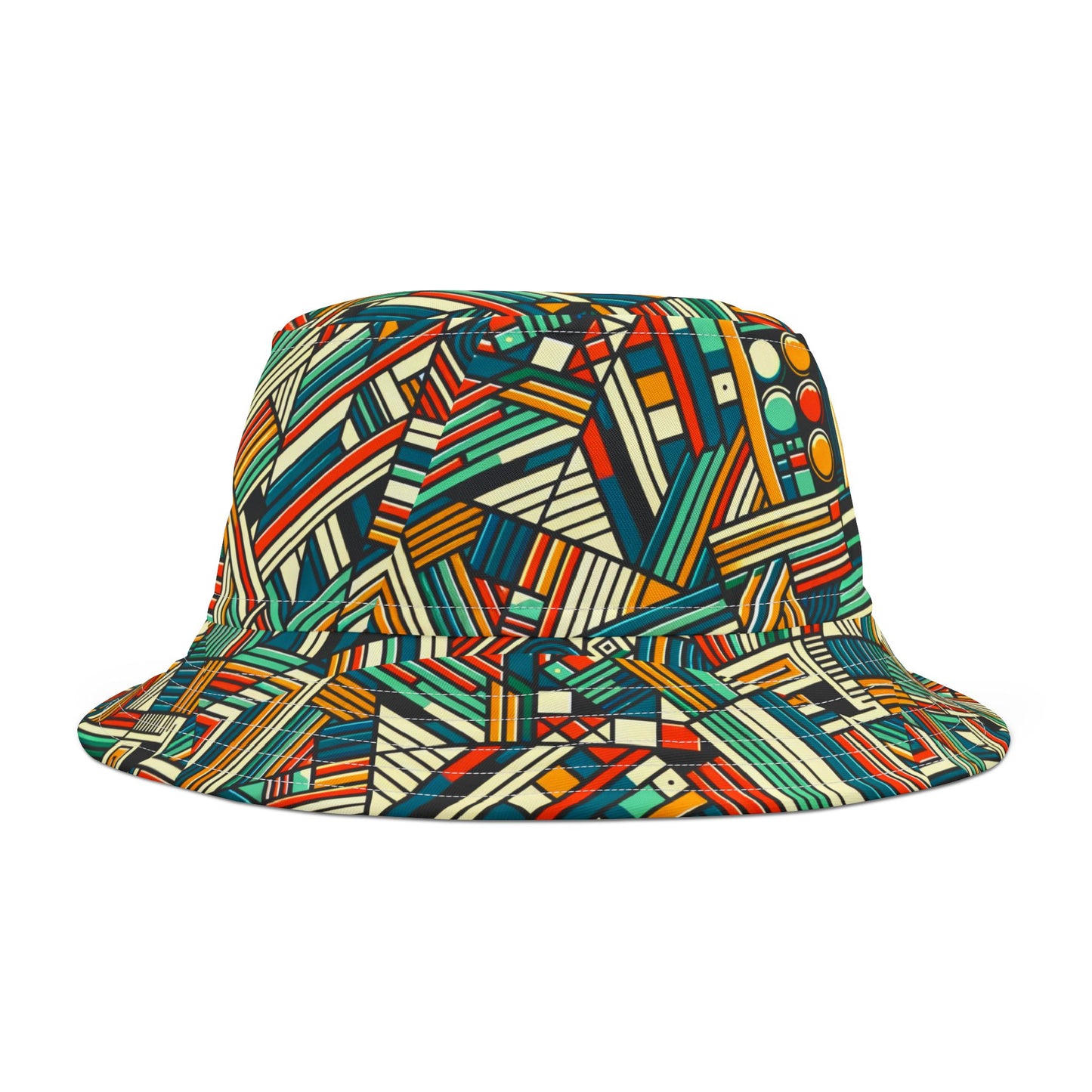 Abstract Graphic Art Modern Artistic Expression Bucket Hat - 8404 Design-67