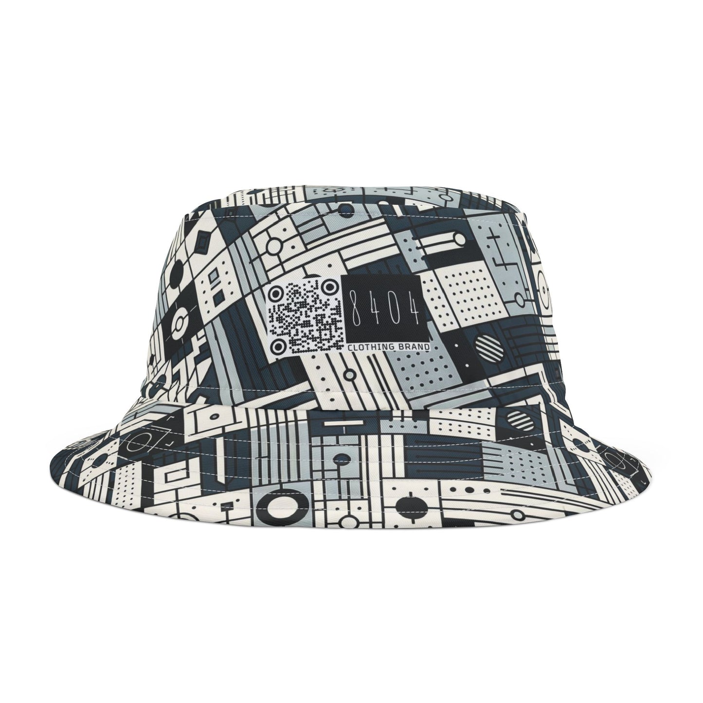 Digital Minimalism Minimalist Tech Bucket Hat - 8404 Design-49