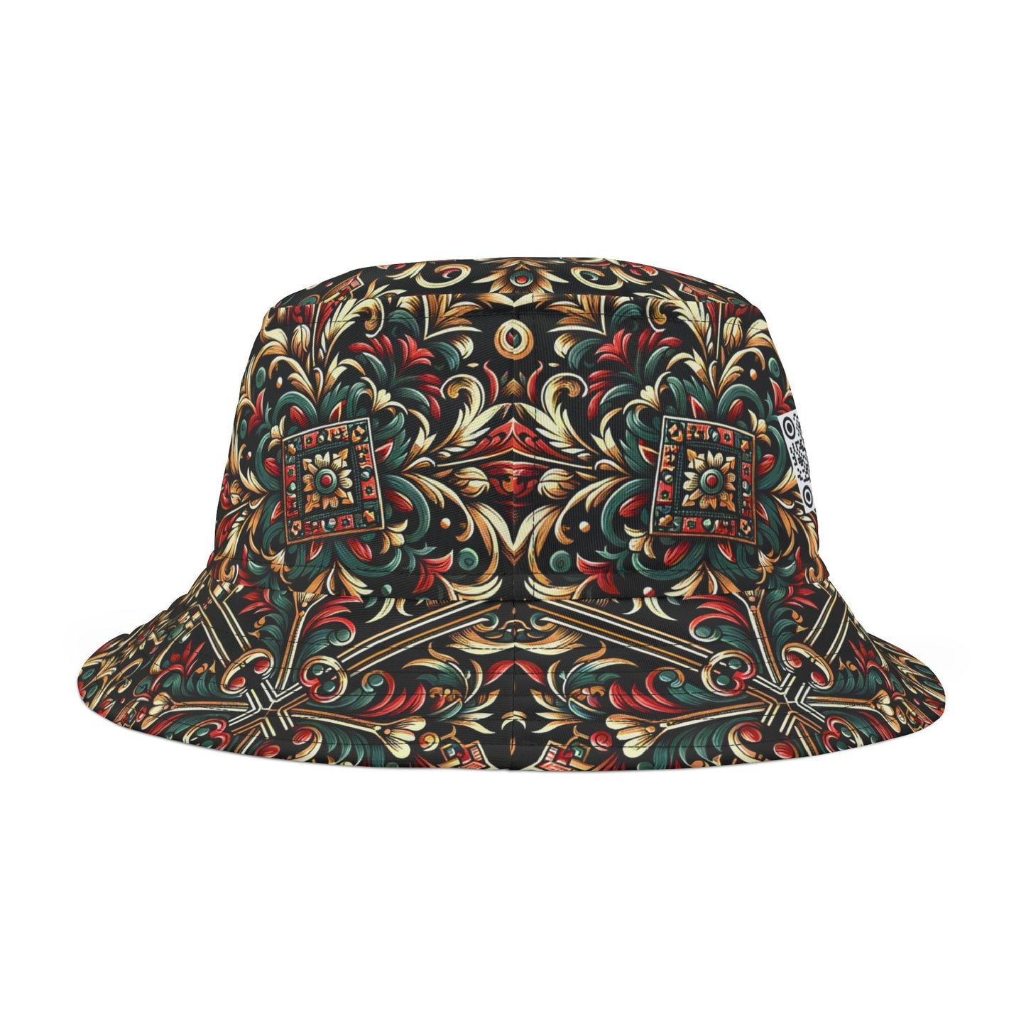 Streetwear Renaissance Artistic Clash of Old and New Bucket Hat - 8404 Design-46