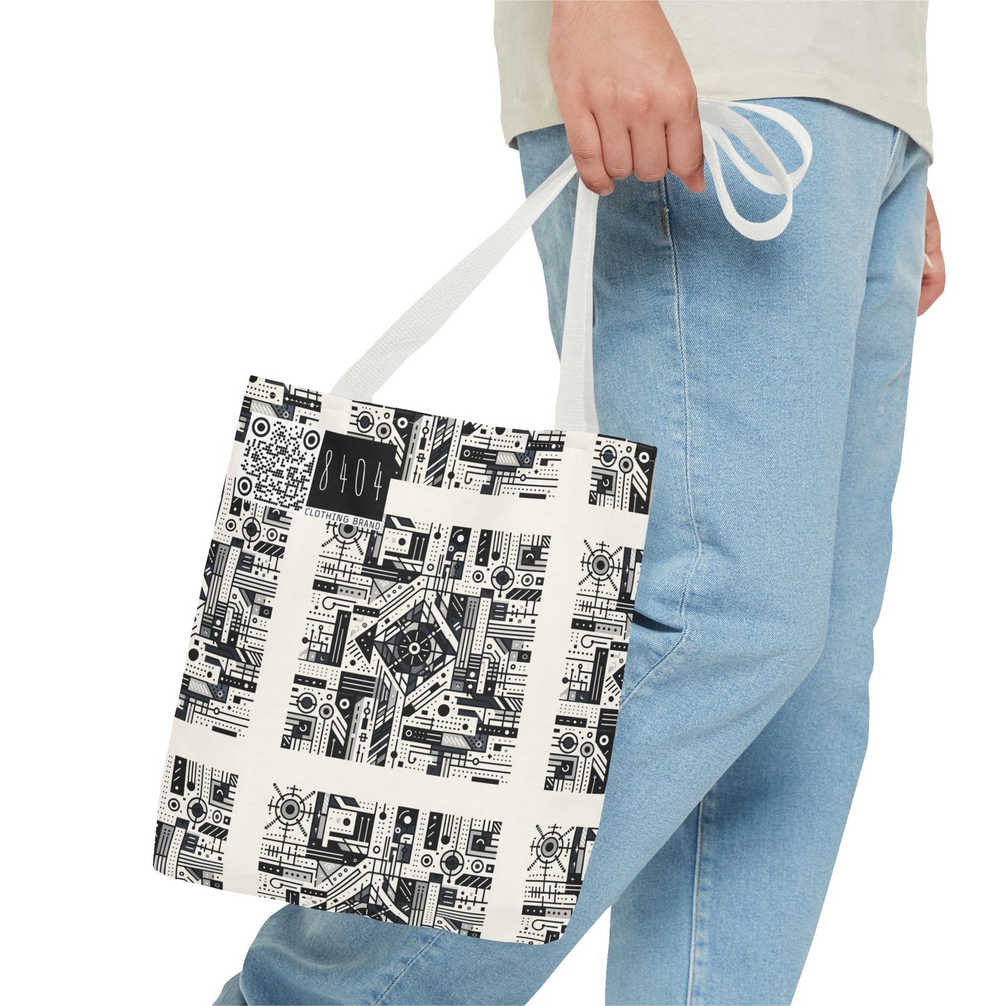 Digital Minimalism Minimalist Tech Tote Bag - 8404 Design-47
