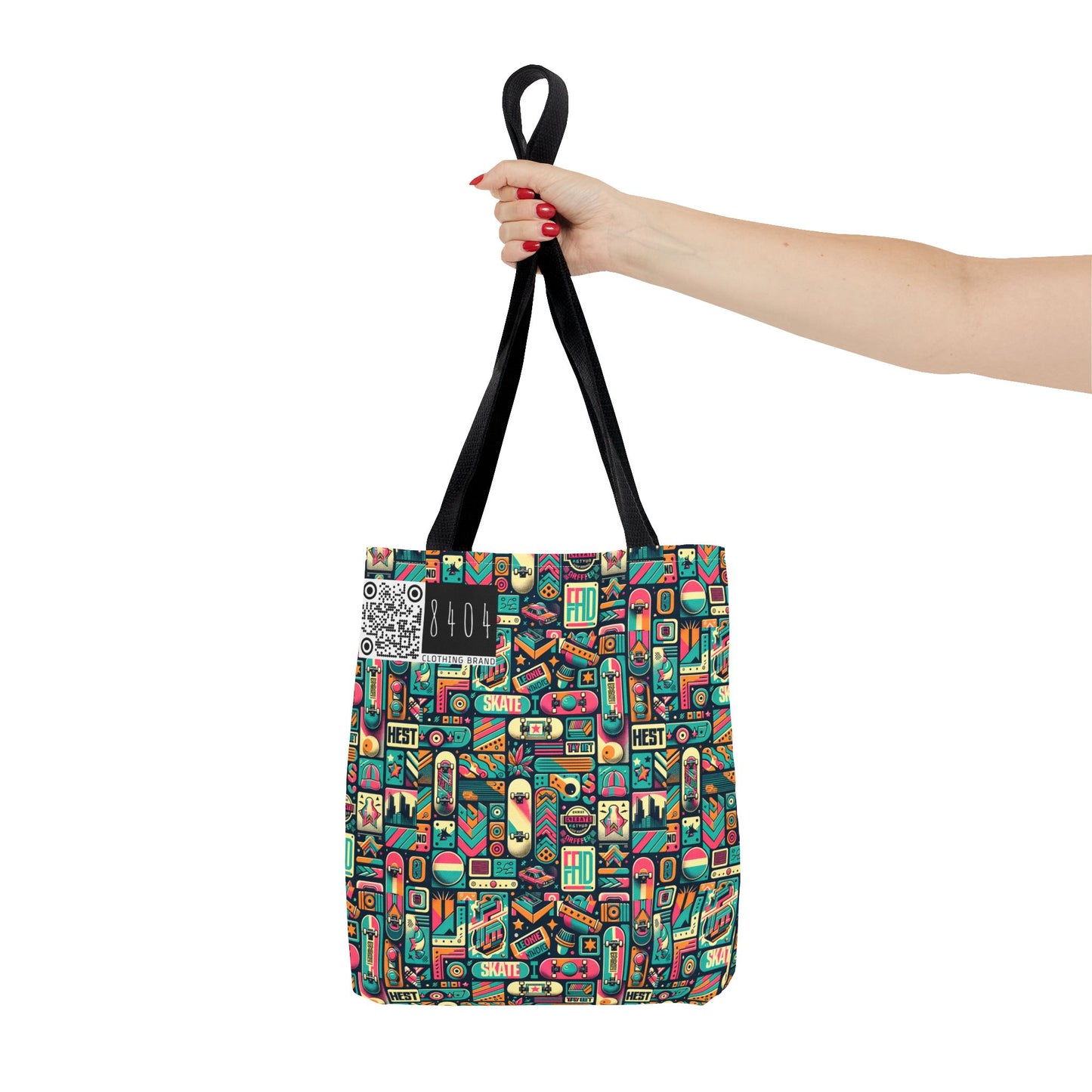 Skate Culture Revival Urban Retro Cool Tote Bag - 8404 Design-61