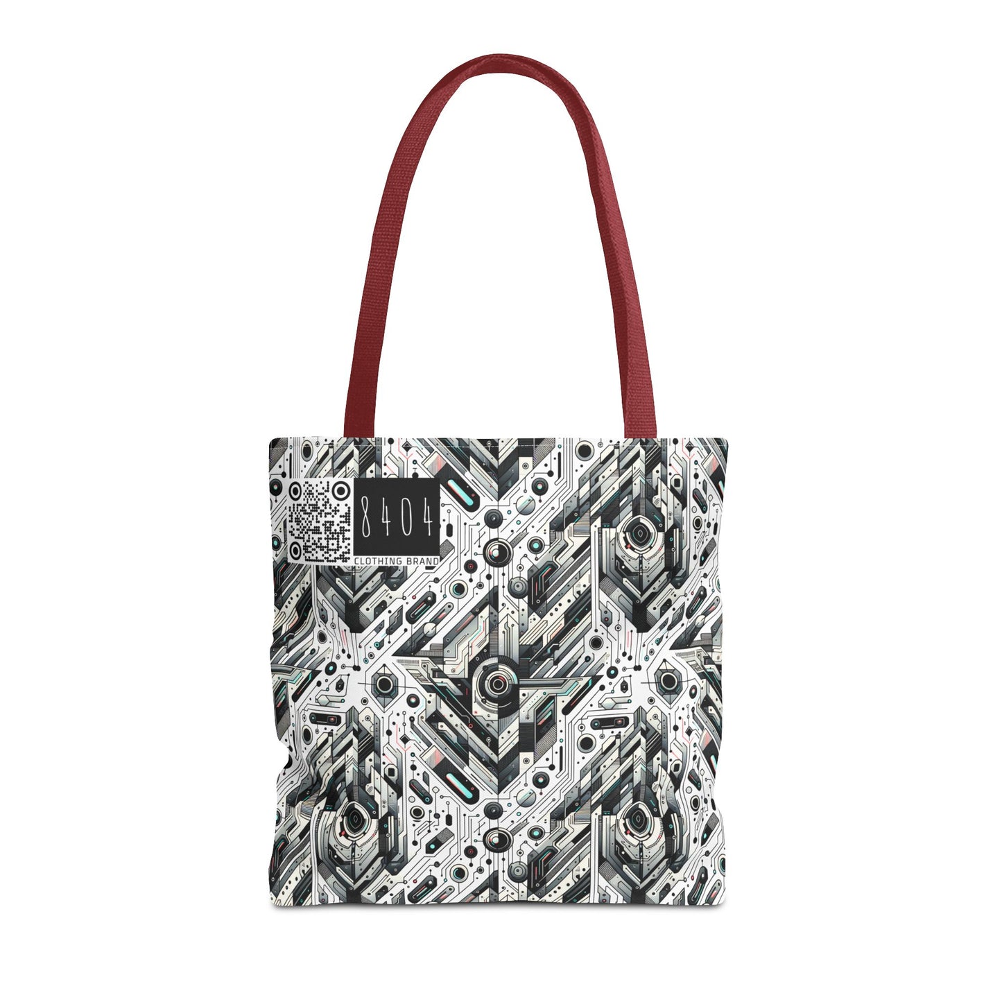 Tech-Infused Streetwear Tech-Forward Minimalism Tote Bag - 8404 Design-51