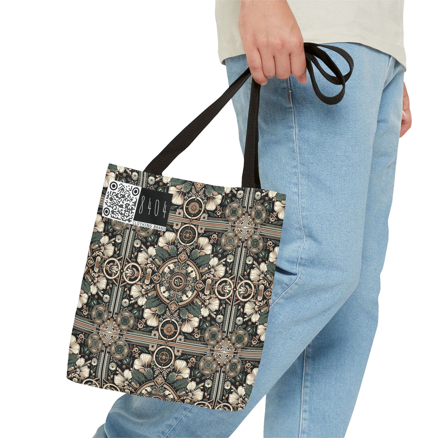 Cyber Garden Party Tech Garden Extravaganza Tote Bag - 8404 Design-66