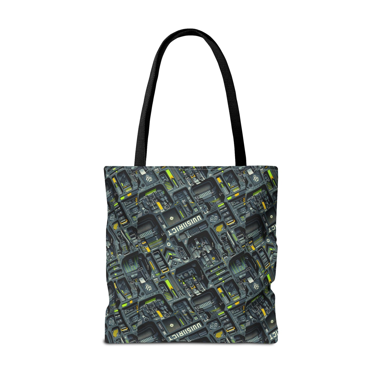 Tech Utility Streetwear Futuristic Tech-Forward Tote Bag - 8404 Design-47