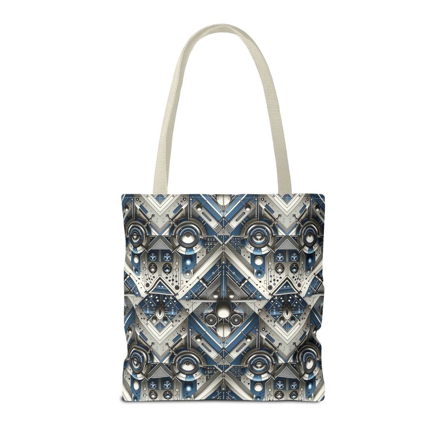 Tech Utility Fusion Tech-Forward Utility With a Futuristic Edge Tote Bag - 8404 Design-63