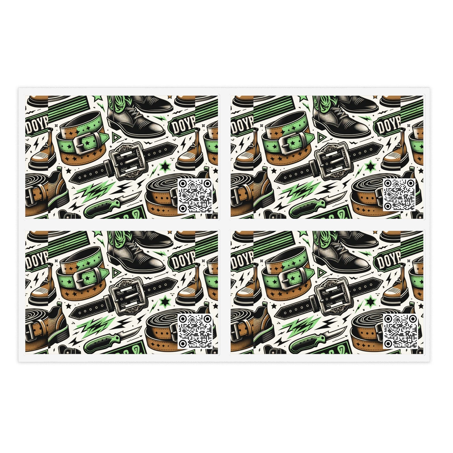 Digital Cowboy Tech-Western Fusion Sticker Sheets - 8404 Design-58