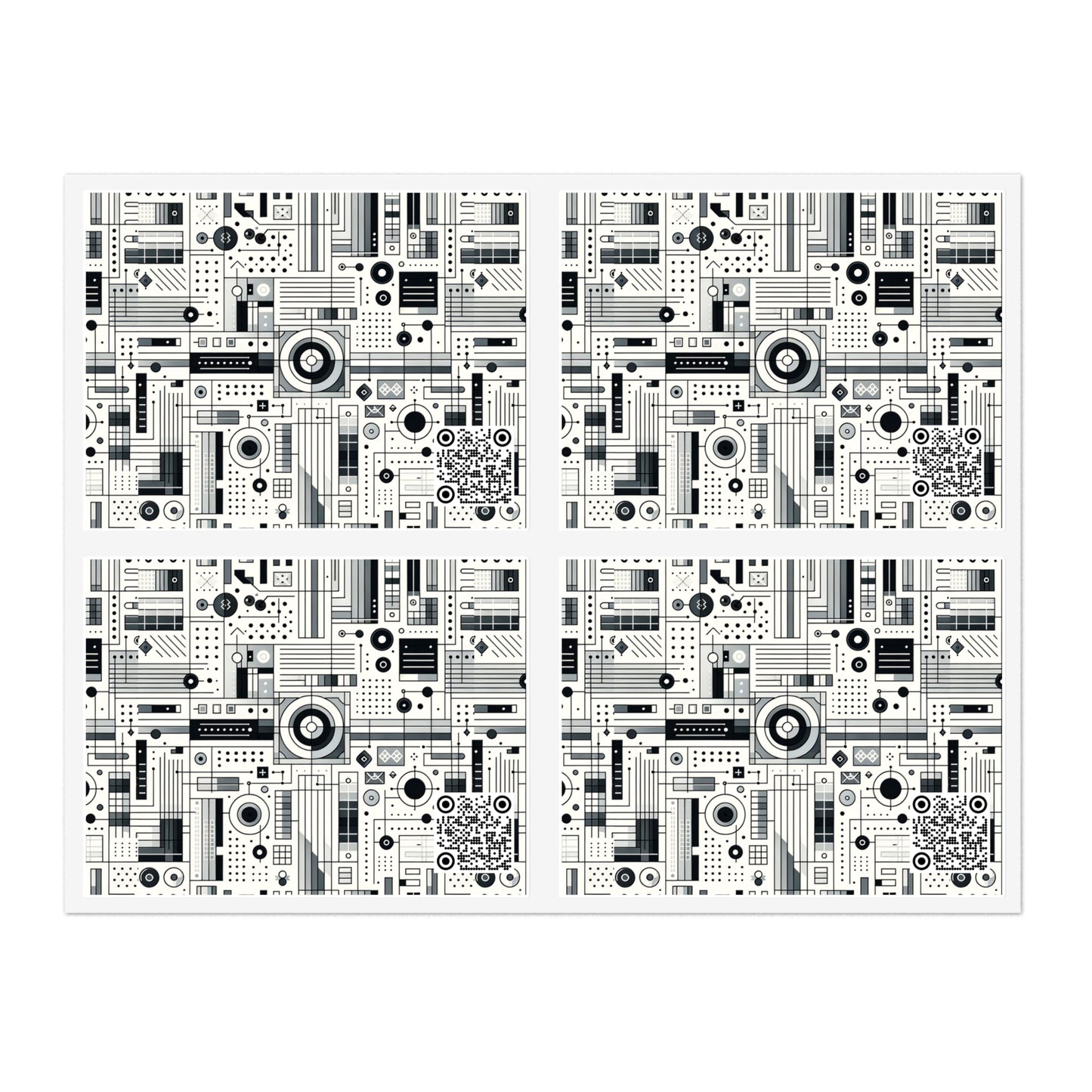 Digital Minimalism Minimalist Tech Sticker Sheets - 8404 Design-53