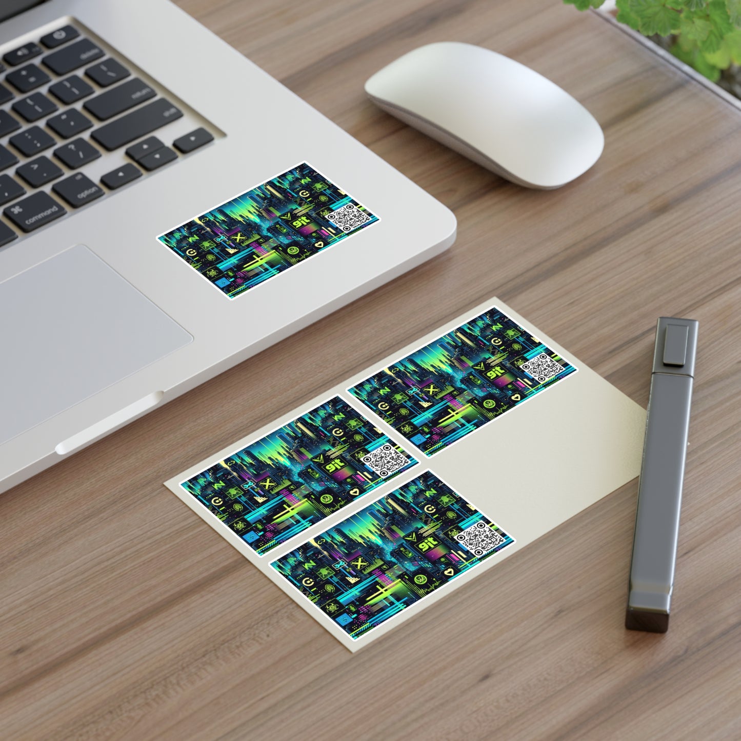 Digital Dystopia Tech Noir Sticker Sheets - 8404 Design-55