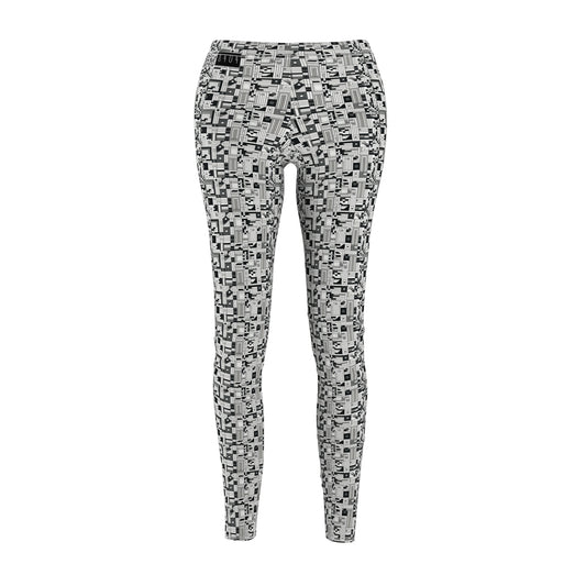 Digital Minimalism Minimalist Tech Women's Cut & Sew Casual Leggings - 8404 Design-43