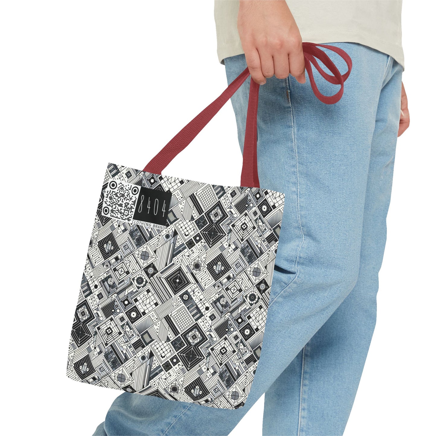 Digital Minimalism Minimalist Tech Tote Bag - 8404 Design-40