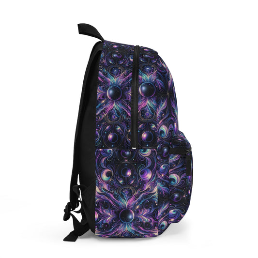 Galactic Hues Tech-Forward Cosmic Fusion Backpack - 8404 Design-41