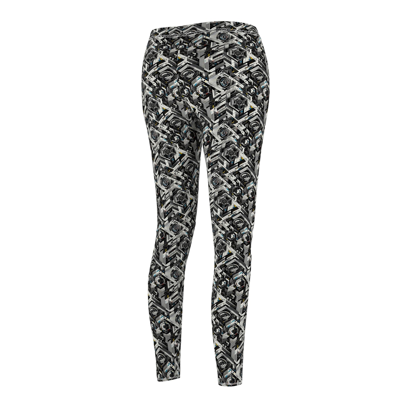 Tech Athletic Fusion Tech-Forward Athletic Women's Cut & Sew Casual Leggings - 8404 Design-63