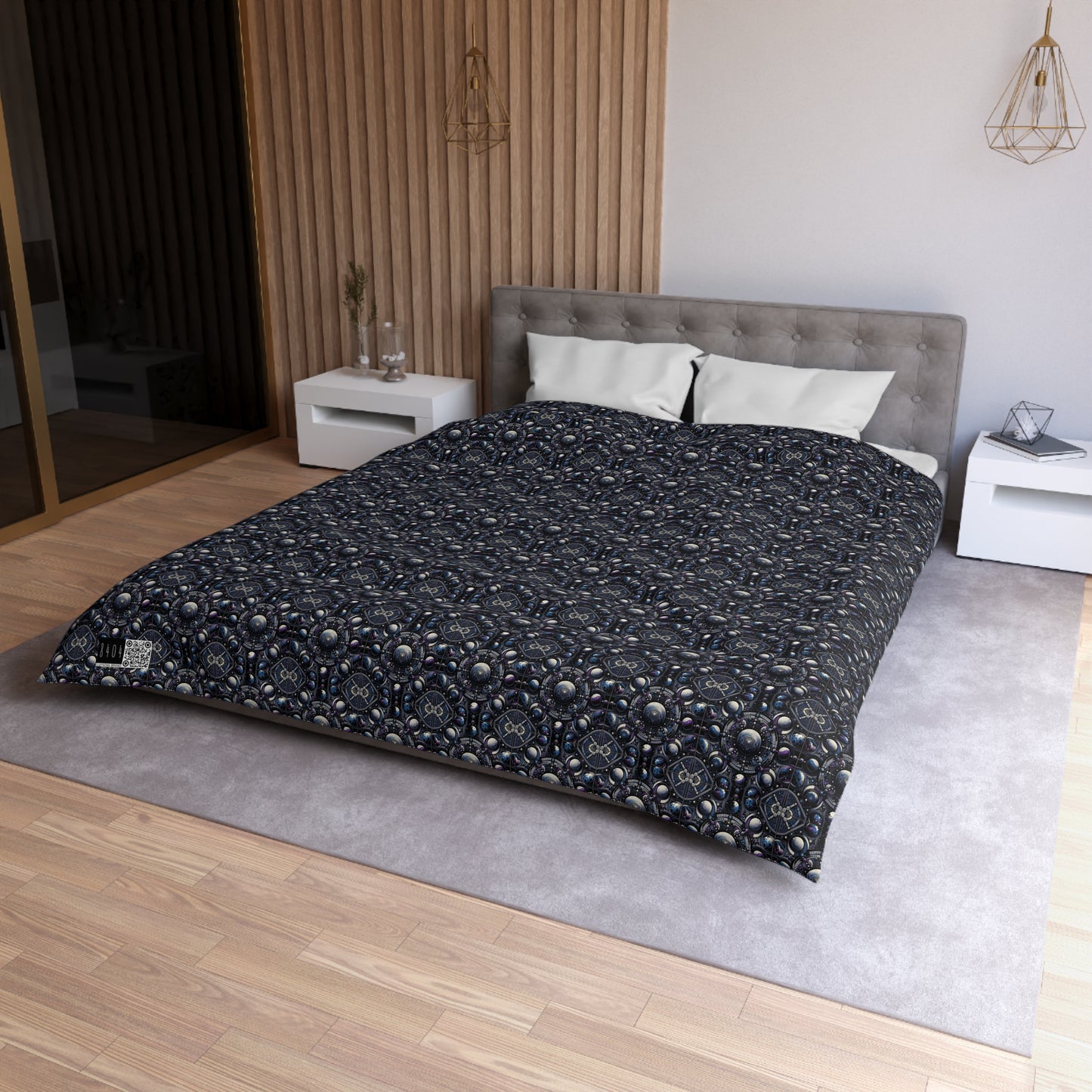 Tech Astronaut Tech-Forward Streetwear Meets Space Exploration Microfiber Duvet Cover - 8404 Design-46