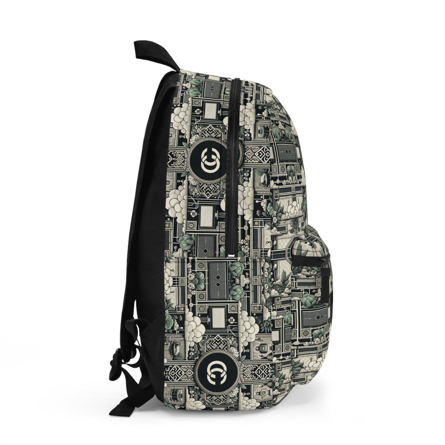 Cyber Garden Party Tech Garden Extravaganza Backpack - 8404 Design-54