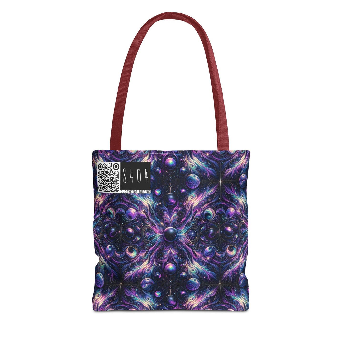 Galactic Hues Tech-Forward Cosmic Fusion Tote Bag - 8404 Design-41