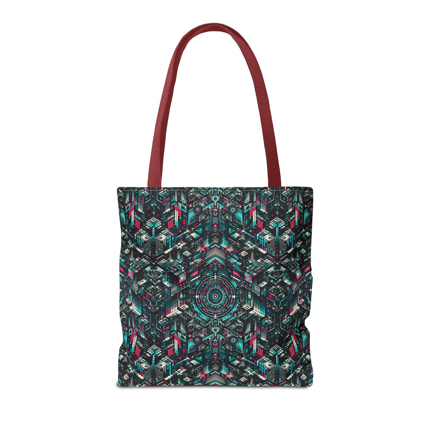 Digital Rebellion Tech-Inspired Streetwear Tote Bag - 8404 Design-54