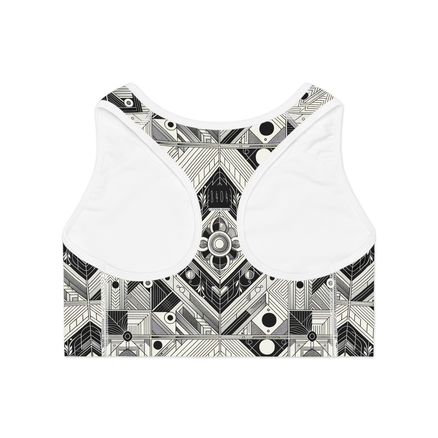 Tech Minimalism Minimalist Tech Sports Bra - 8404 Design-54