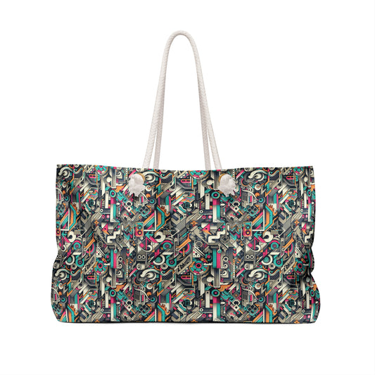 Digital Street Art Urban Street Style Weekender Bag - 8404 Design-74