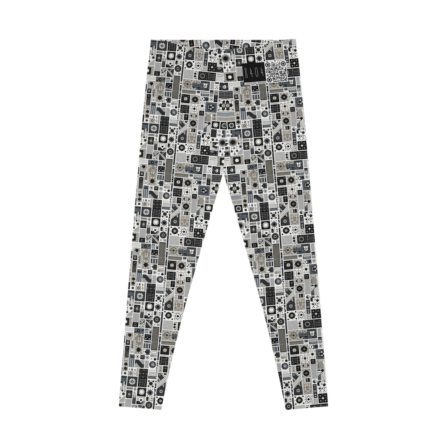 Digital Minimalism Minimalist Tech Stretch Leggings - 8404 Design-45