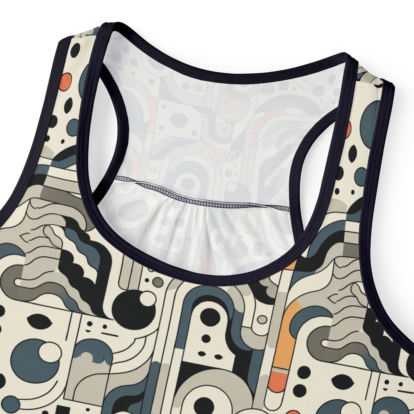 Modern Minimalism Minimalist Tech Women's Tank Top - 8404 Design-60