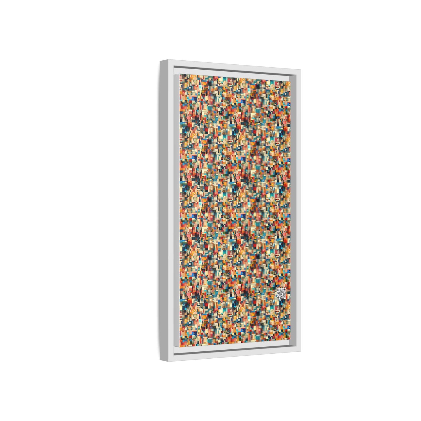 Digital Artistic Expression Artistic Streetwear Matte Canvas, Framed (multi-Color) - 8404 Design-46 B
